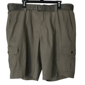 Joseph Abboud Belted Cargo Shorts - Size 40